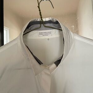 Brunello Cucinelli White Shirt